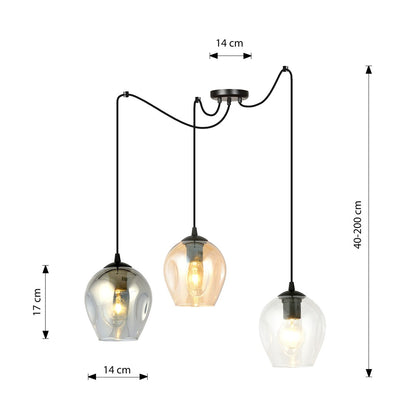 Level 3 pendant light mixed