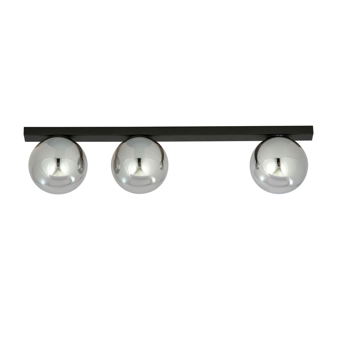 Fit 3 ceiling lamp black/graphite