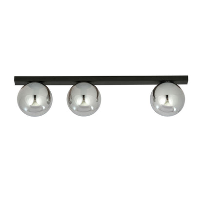Fit 3 ceiling lamp black/graphite