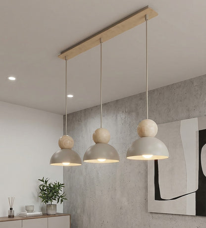 Kaki 3 ceiling lamp mocha