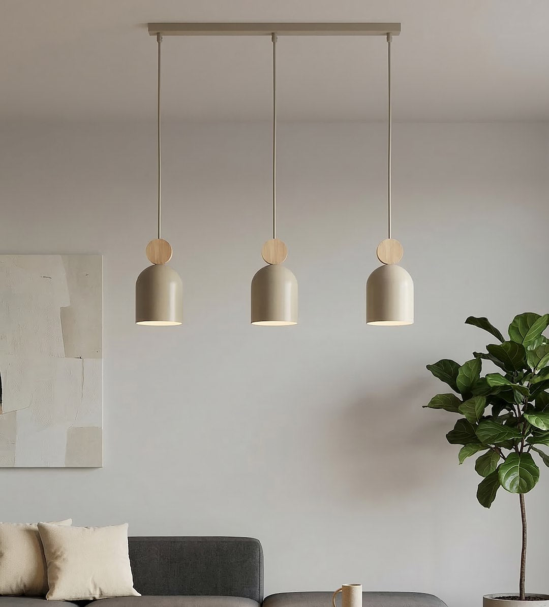 Mesi 3 pendant light mocha