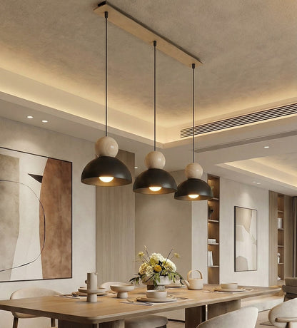 Kaki 3 ceiling lamp black