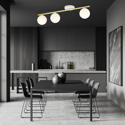 Monza 3 ceiling lamp white/opal