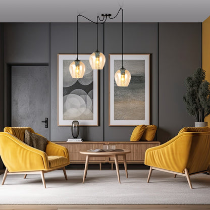 Level 3 pendant light amber