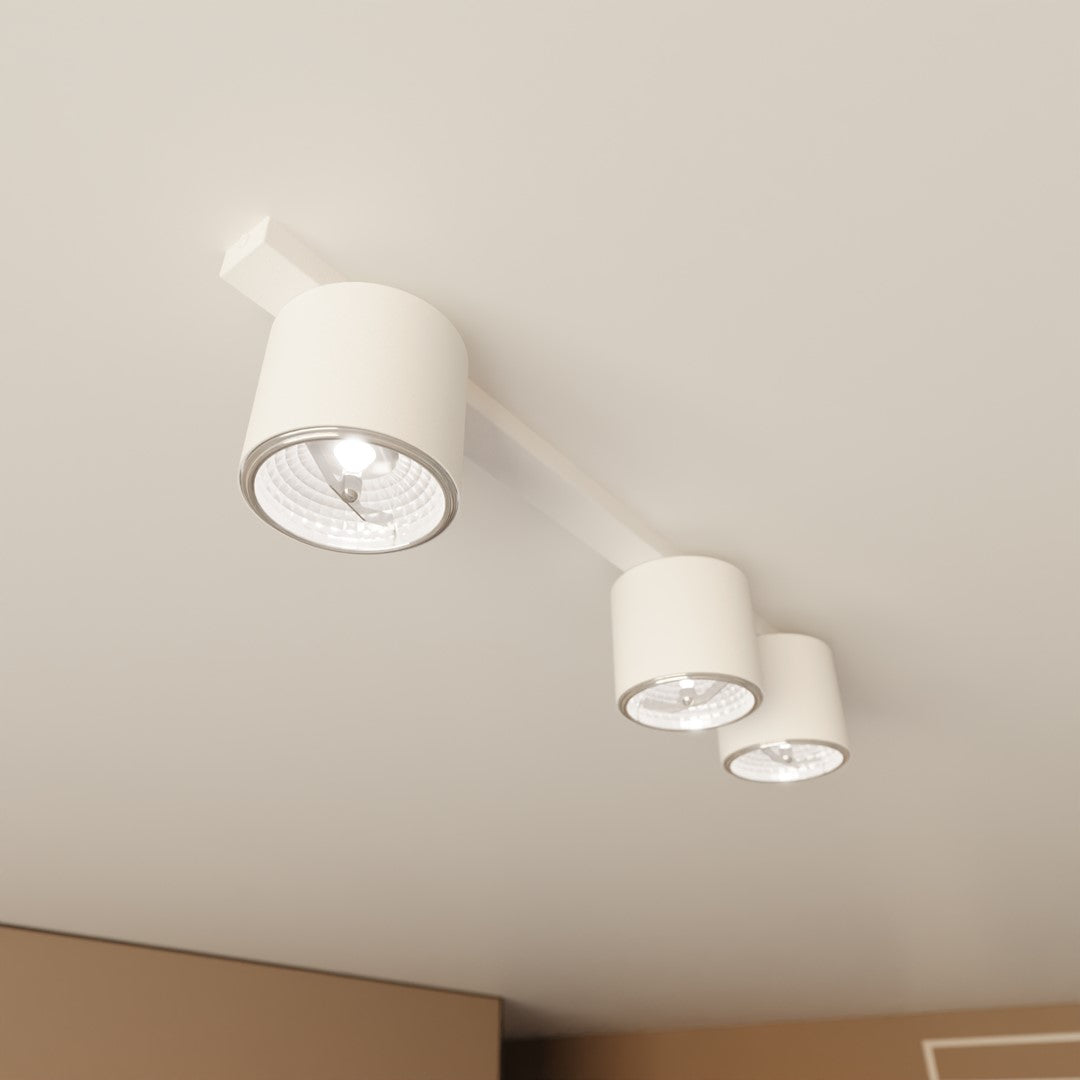 Nano 3 ceiling lamp white