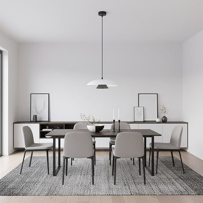Babel 1 pendant light white/black