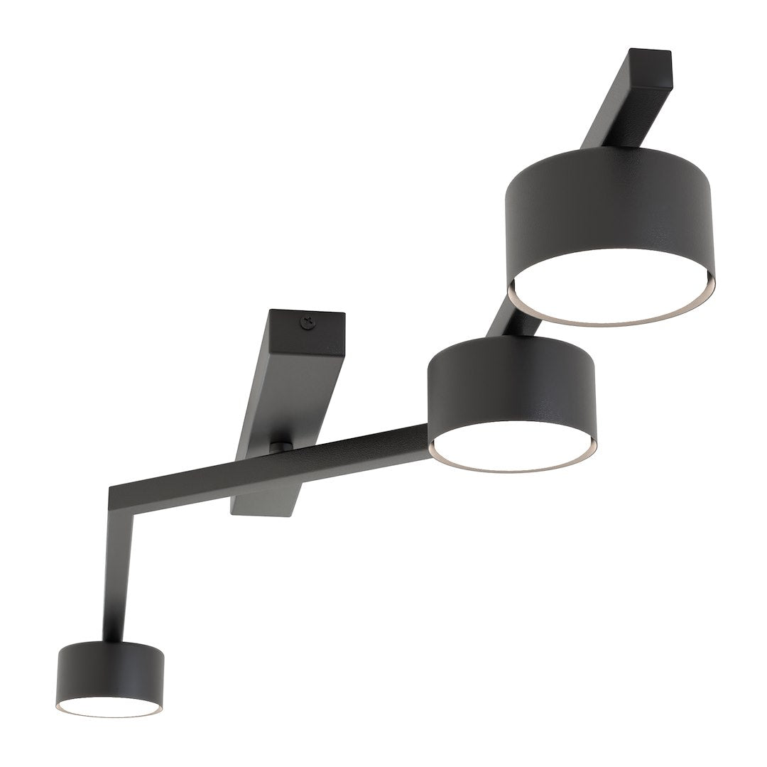 Skan 3 ceiling lamp black
