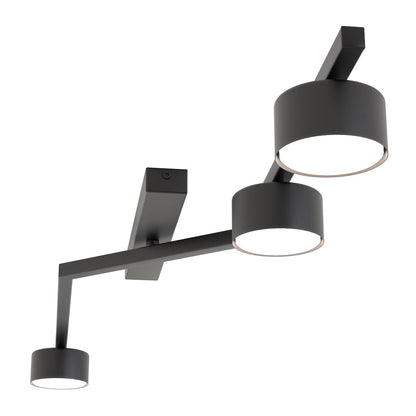 Skan 3 ceiling lamp black