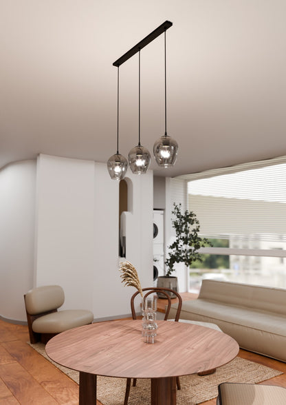 Istar 3 pendant light black/graphite
