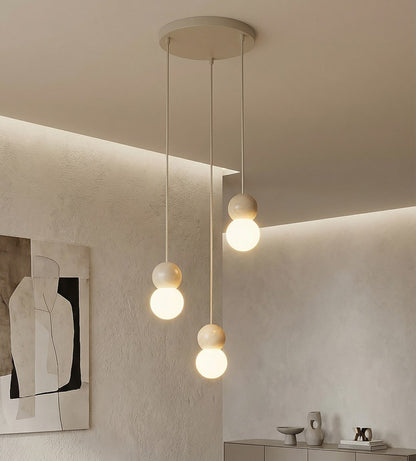 Loop 3 pendant light mocha