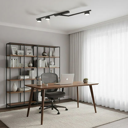 Skan 3 ceiling lamp black