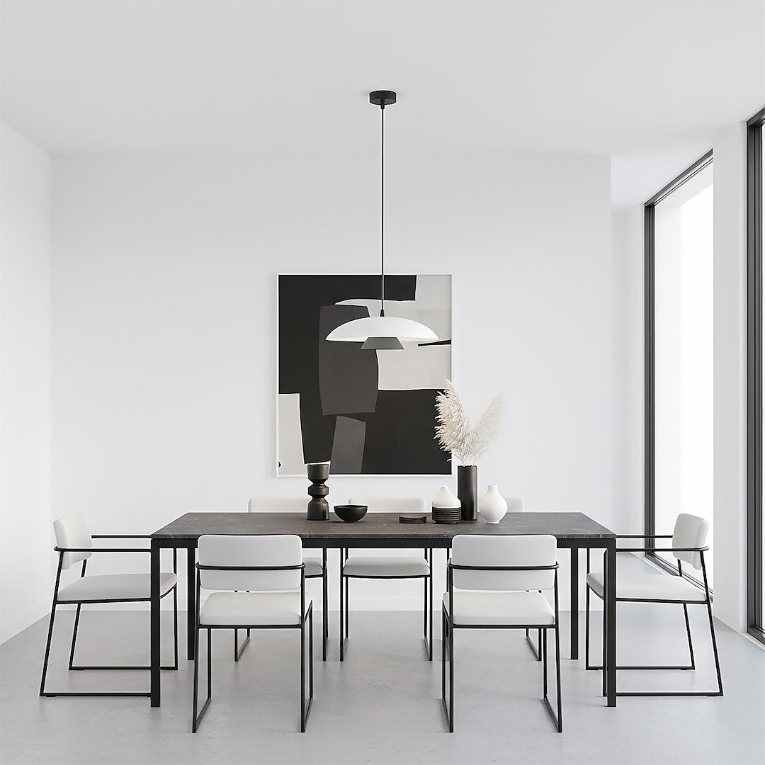 Babel 1 pendant light white/black