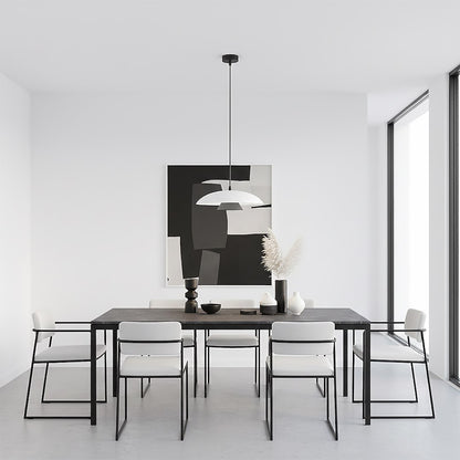 Babel 1 pendant light white/black
