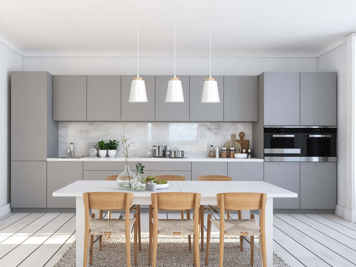 Bolero 3 pendant lamp white
