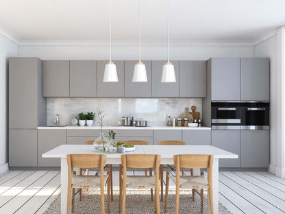 Bolero 3 pendant lamp white