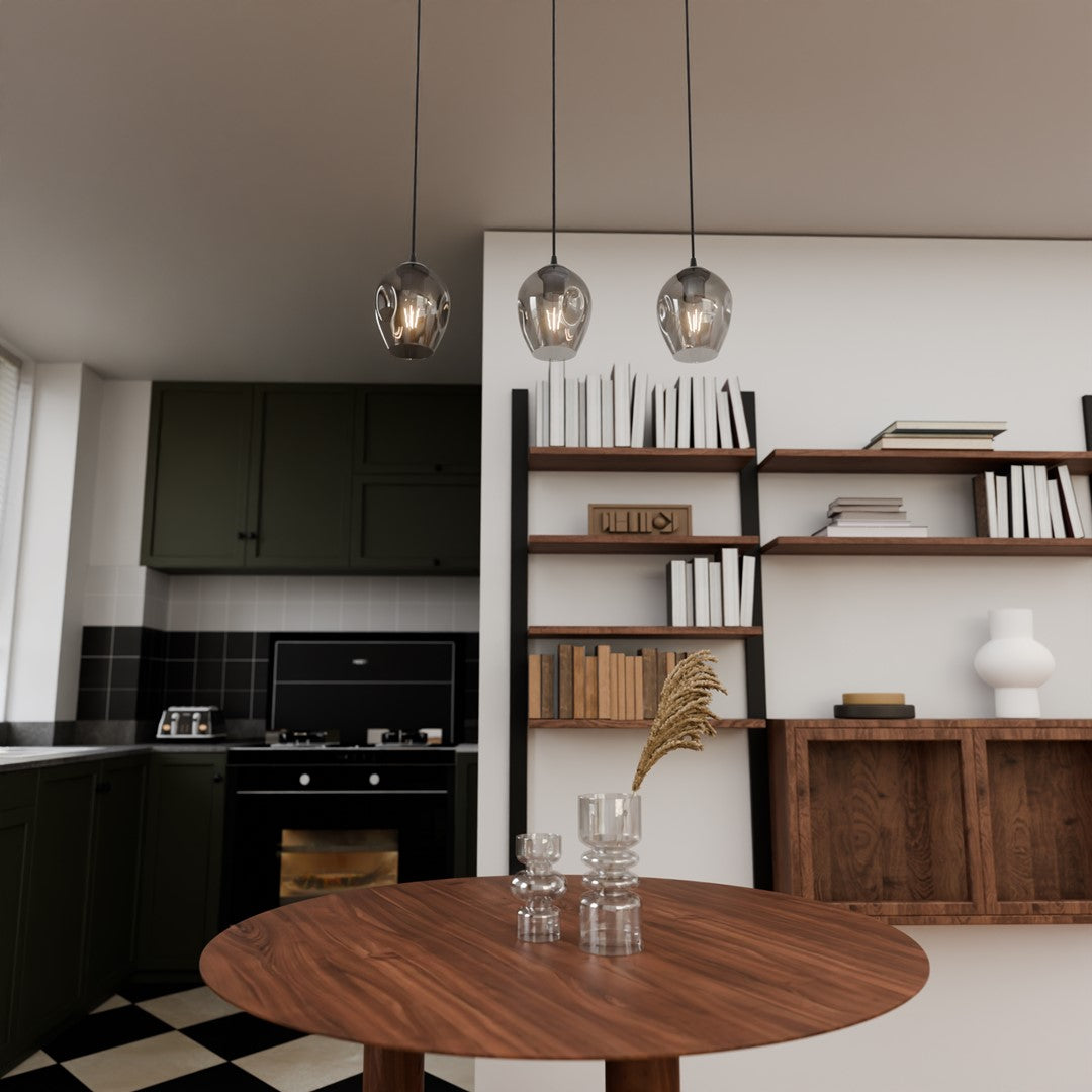 Istar 3 pendant light black/graphite