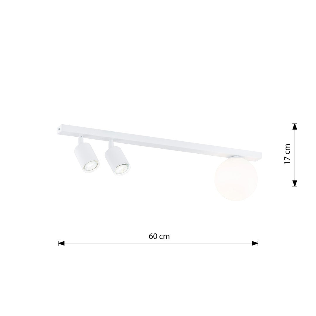 Baster 3 ceiling lamp white