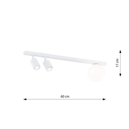 Baster 3 ceiling lamp white