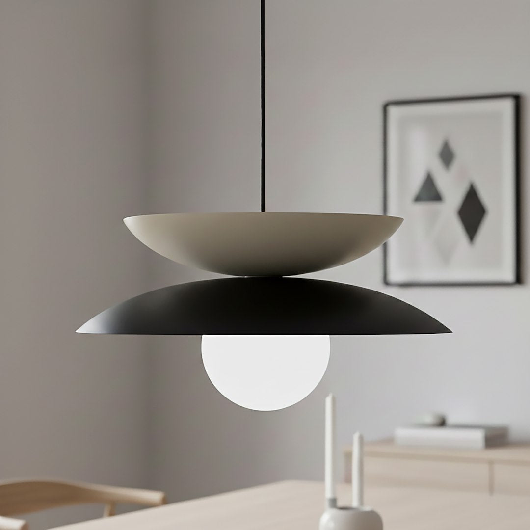 Nagoya 1 pendant light black/mocha