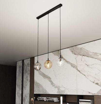 Cosmo 3 pendant light blue/mixed