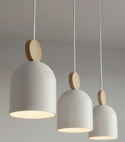 Mesi 3 pendant light white