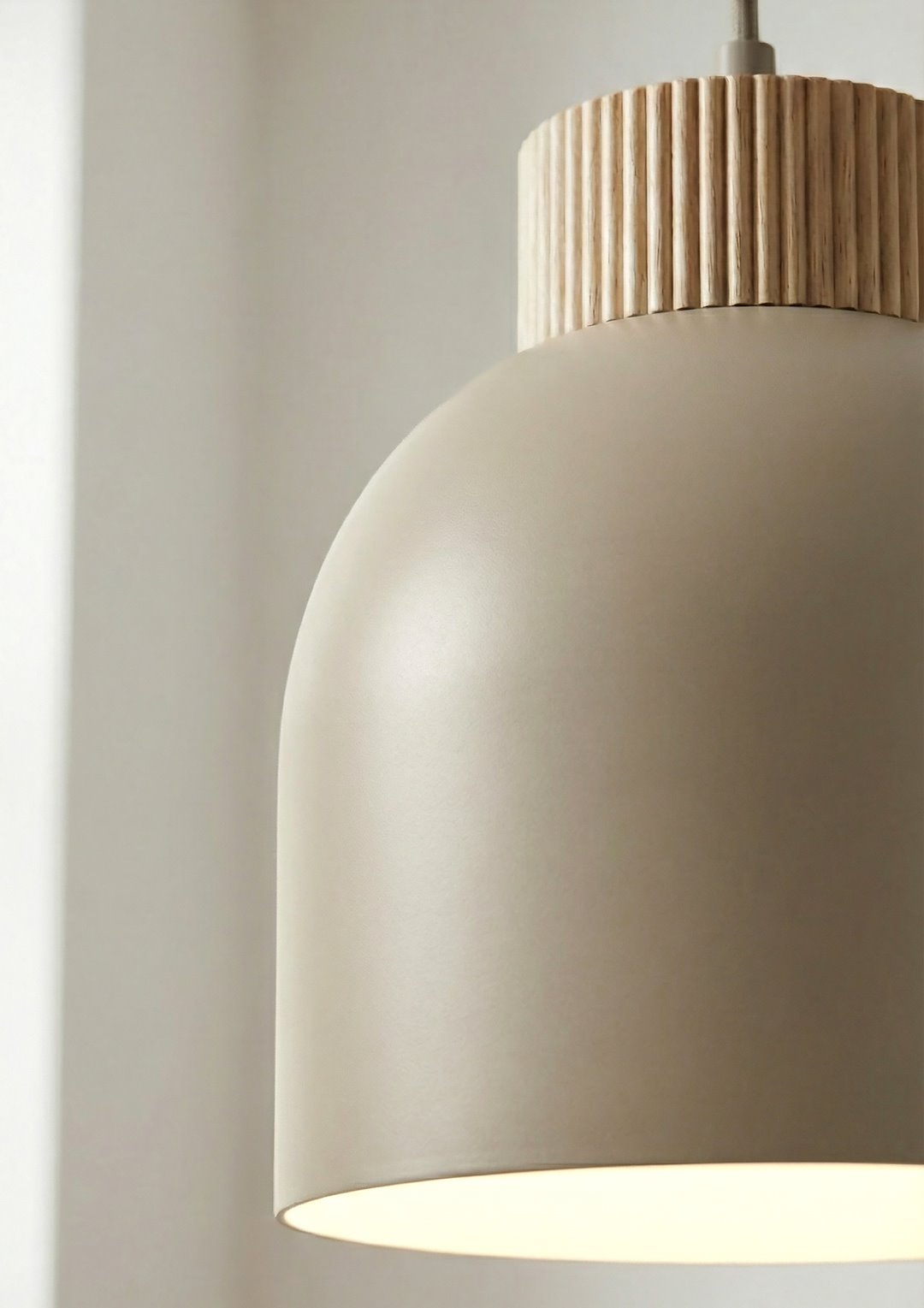 Vigo 3 pendant light mocha