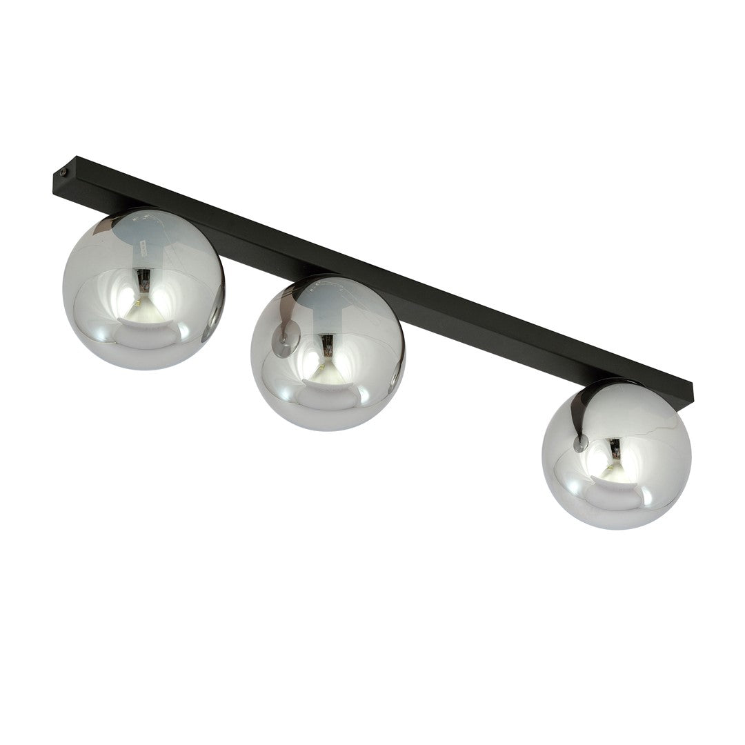 Fit 3 ceiling lamp black/graphite