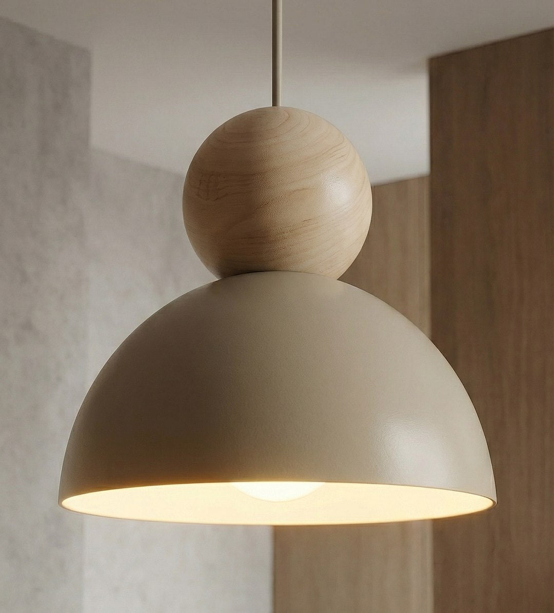 Kaki 3 ceiling lamp mocha
