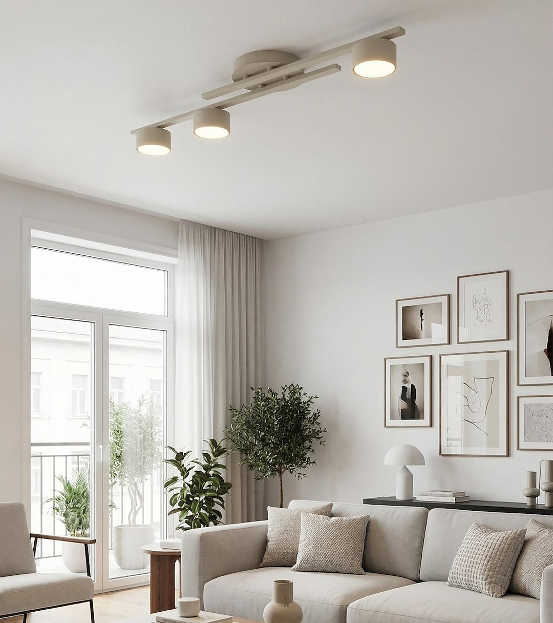 Fragment 3 ceiling lamp mocha