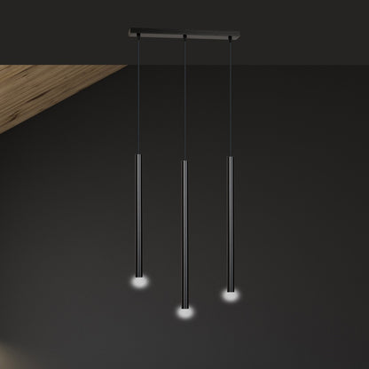 Selter 3 pendant light black
