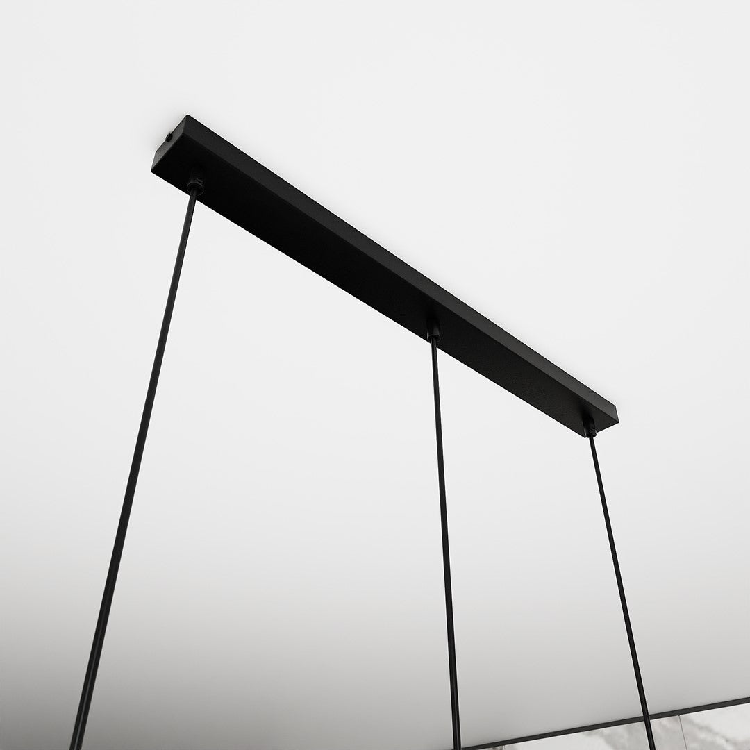 Cosmo 3 pendant light amber