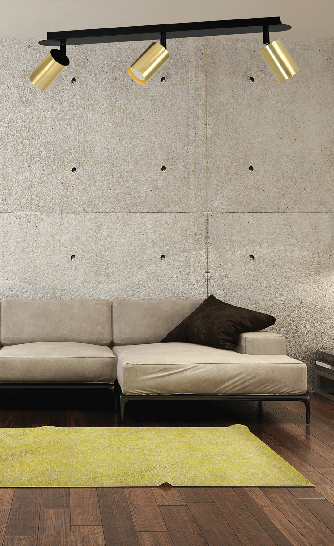 Zen 3 ceiling spotlight black