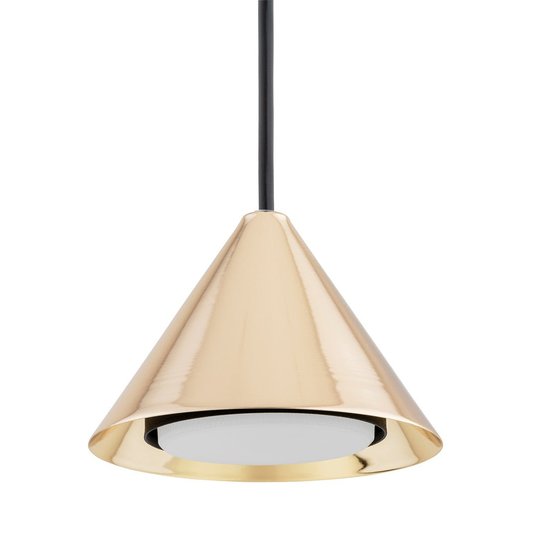 Elit 3 pendant light black/gold