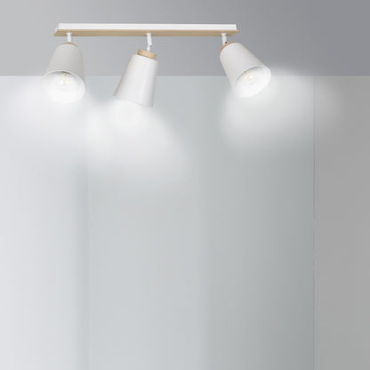 Atlas 3 ceiling spotlight white