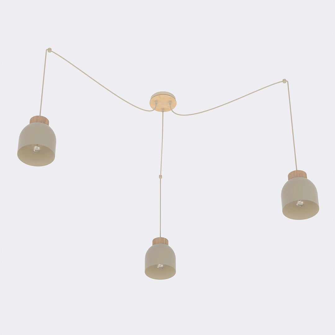 KRU 3 pendant lamp mocha