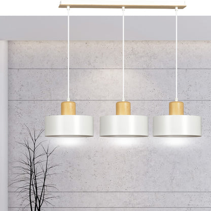 Torin 3 pendant light white