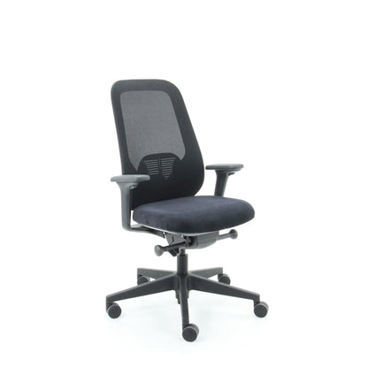 Workliving Nora Mesh Black Regain - Office Chair Ergonomic Design NEN1335