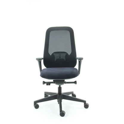 Workliving Nora Mesh Black Regain - Office Chair Ergonomic Design NEN1335