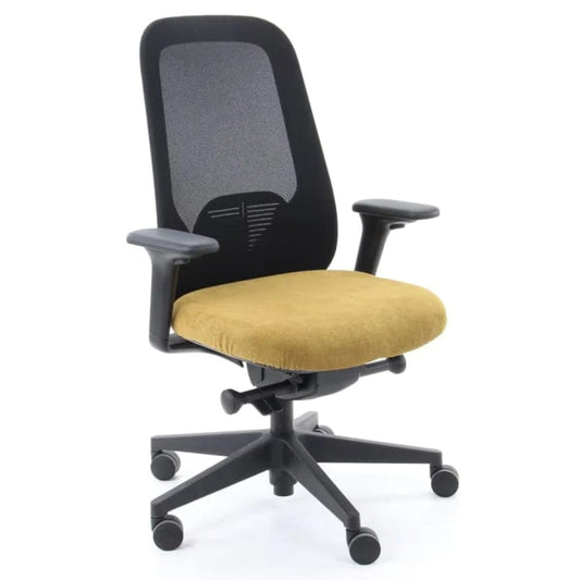 Workliving Nora Mesh Yellow Regain - Ergonomically Designed Office Chair NEN1335