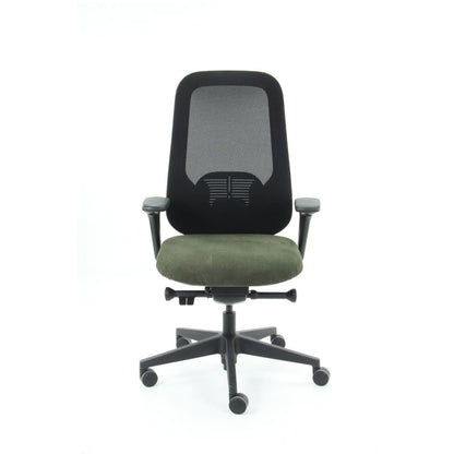 Workliving Nora Mesh Green Regain - Office Chair Ergonomic Design NEN1335