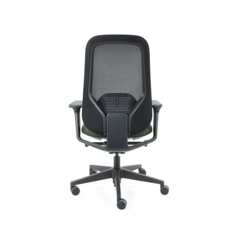 Workliving Nora Mesh Grøn Regain - Kontorstol Ergonomisk Design NEN1335