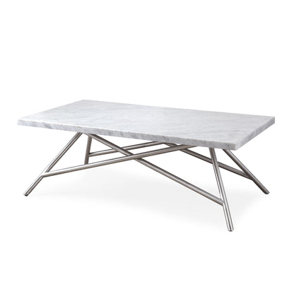 Coral Coffee Table in Marble