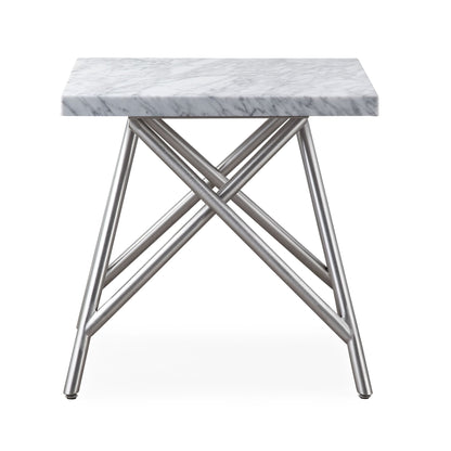 Coral Side Table in Marble