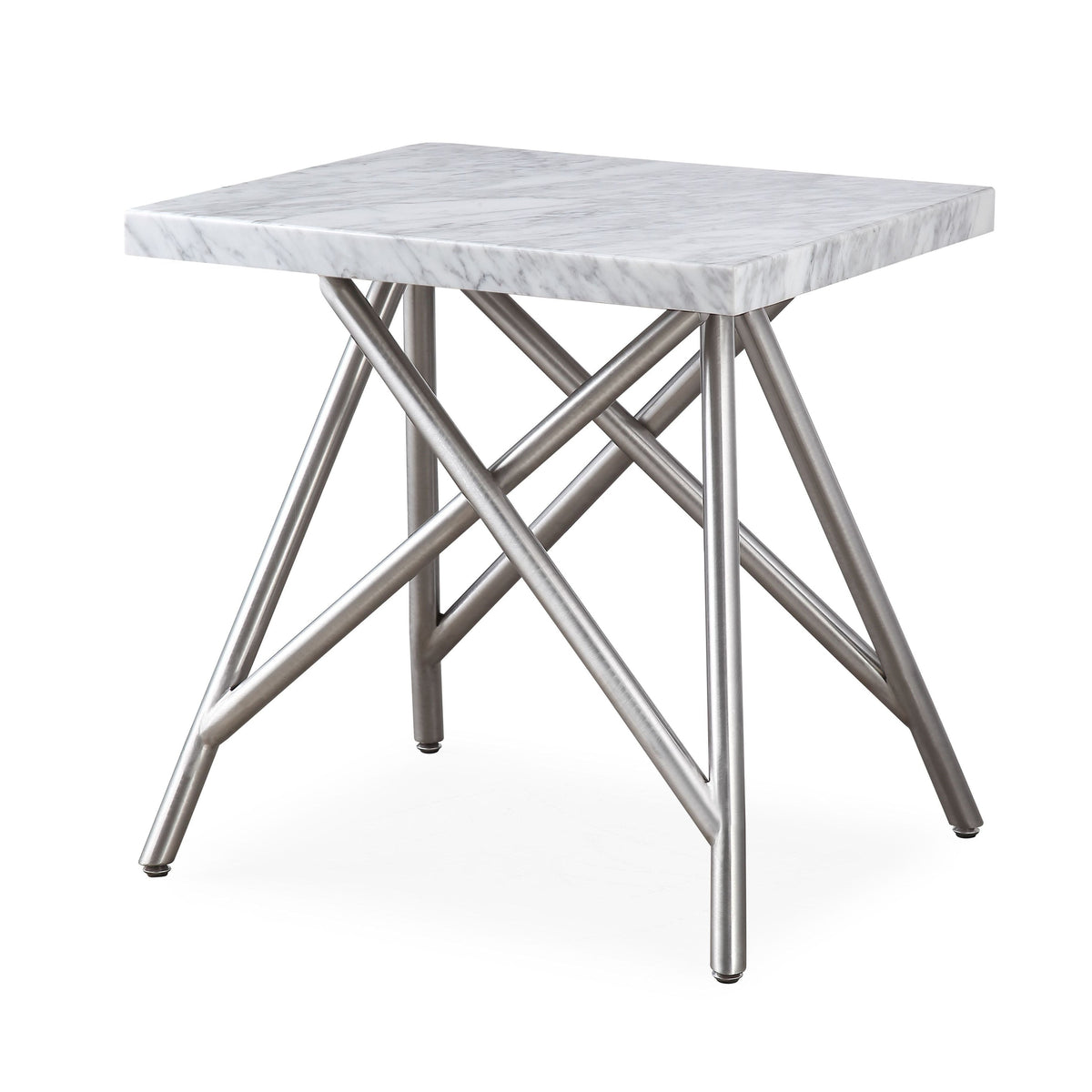 Coral Side Table in Marble