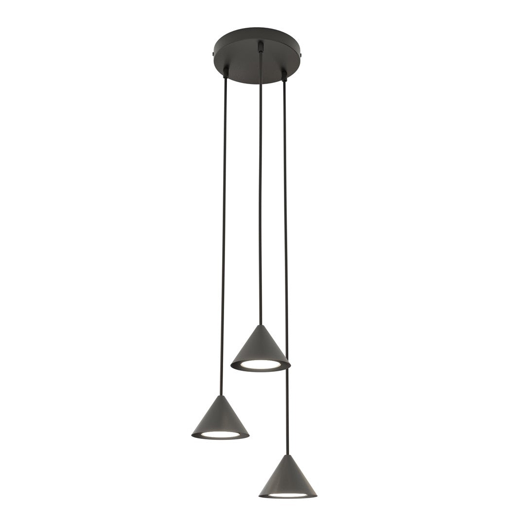 Elit 3 premium pendant light black