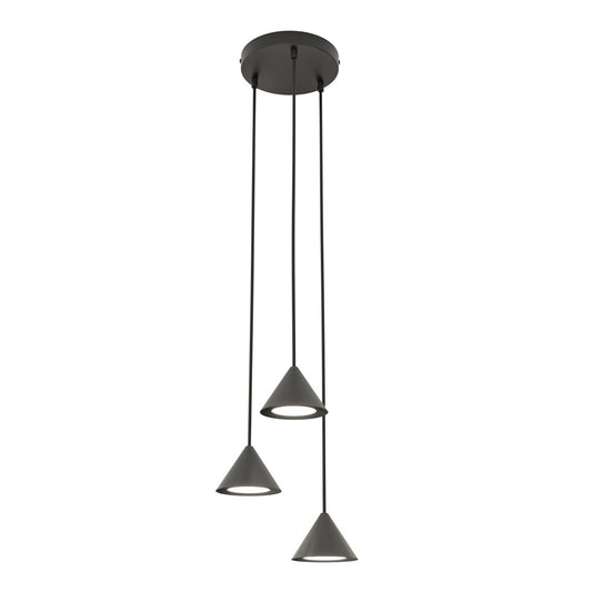 Elit 3 premium pendant light black