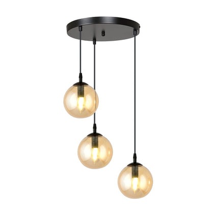 Cosmo 3 premium pendant light amber