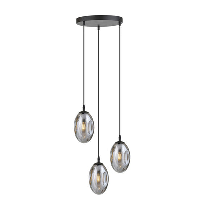 Astral 3 premium pendant light graphite