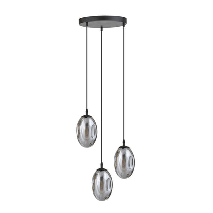 Astral 3 premium pendant light graphite