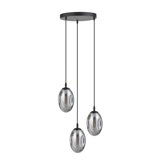 Astral 3 premium pendant light graphite